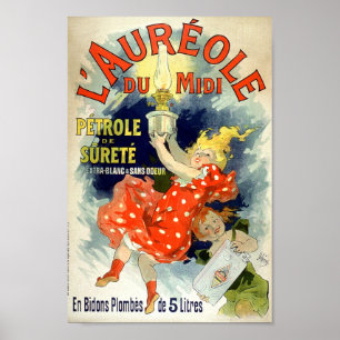 Affiches Publicité vintage française L'Aureole Du Midi 1893