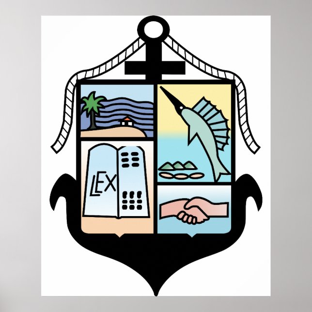 Affiches Puerto Vallarta, Mexique (Devant)