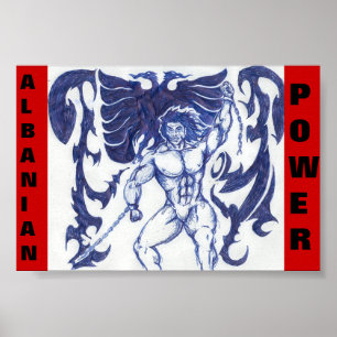 Affiches puissance albanaise