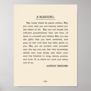 Affiches Puisse aujourd'hui la paix à l'intérieur