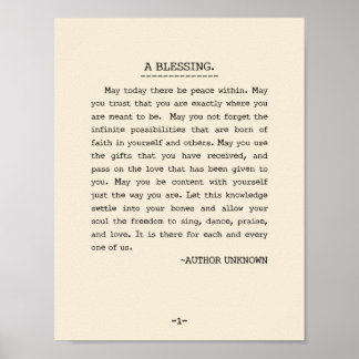 Affiches Puisse aujourd'hui la paix à l'intérieur