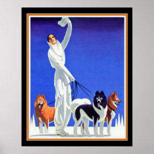Affiches Pullman Art Deco Ad (1930s) 16x20