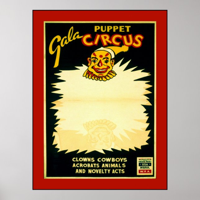 Affiches Puppet Circus (Devant)