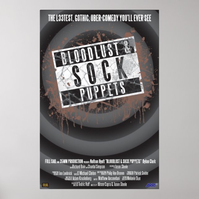Affiches Puppets de soie et de soie (Devant)