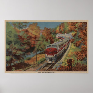 Affiches Pur sang de Train-Le, Monon