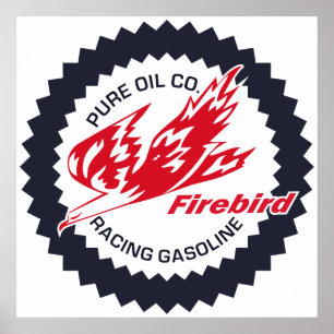 Affiches Pure Firebird Racing Essence signe vintage