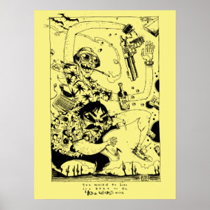 Affiches Pure Gonzo Impression/Poster