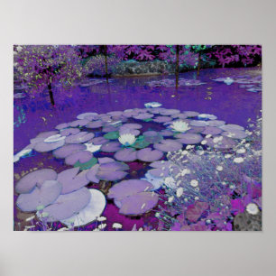 Affiches Purple Lake Dreaming