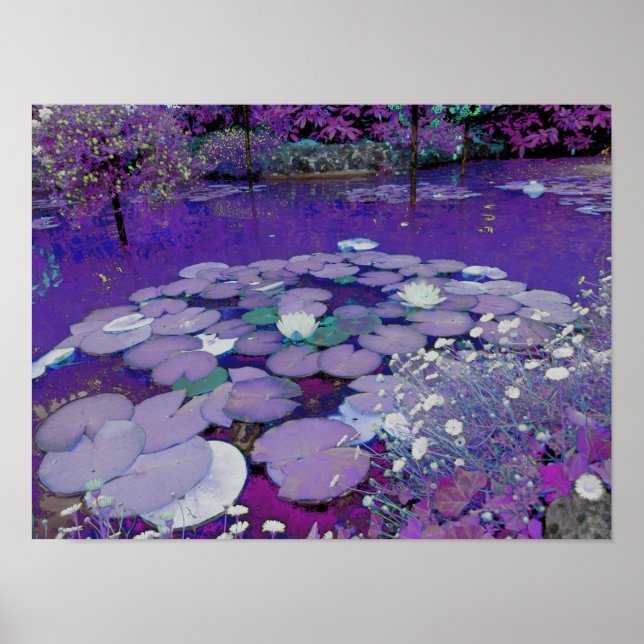 Affiches Purple Lake Dreaming (Devant)