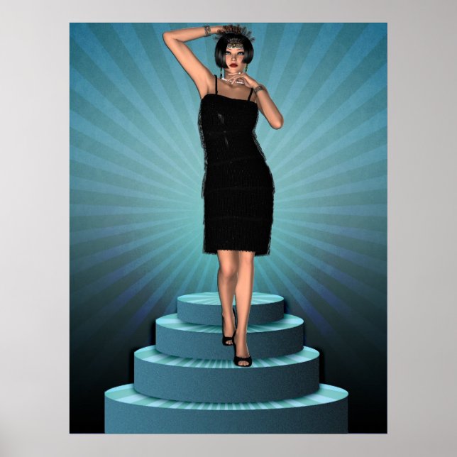 Affiches Putting KRW sur le rabat Ritz Deco (Devant)