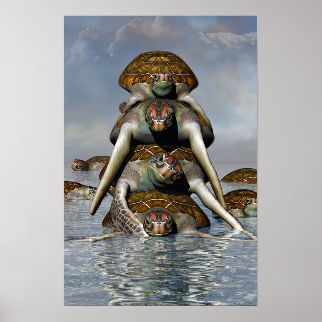 Affiches Pyramide de l'amour (Devant)