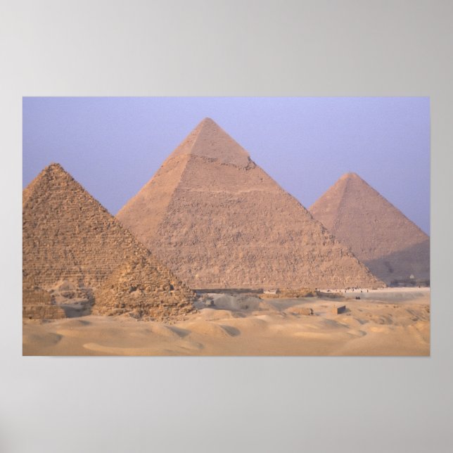 Affiches Pyramide de Menkaure Mycerinus), Pyramide de (Devant)