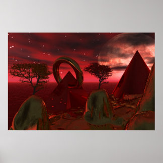 Affiches Pyramide percée