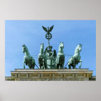 Quadrige de la porte de Brandebourg à Berlin