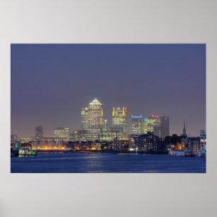 Affiches Quai Canary la nuit