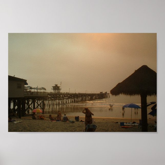 Affiches Quai En San Clemente, Californie (Devant)