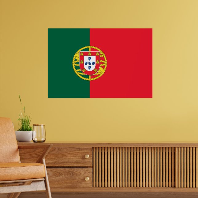 Affiches Qualité du drapeau portugais (Salon 2)