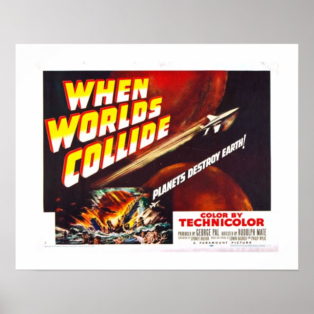 Affiches Quand les mondes entrent en collision 2 (Devant)