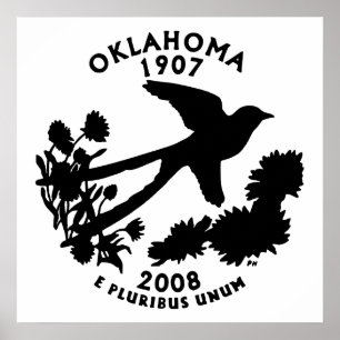 Affiches Quart de dollar de l'Oklahoma