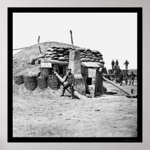 Affiches Quartiers pare-bombe de Fort Hell 1865