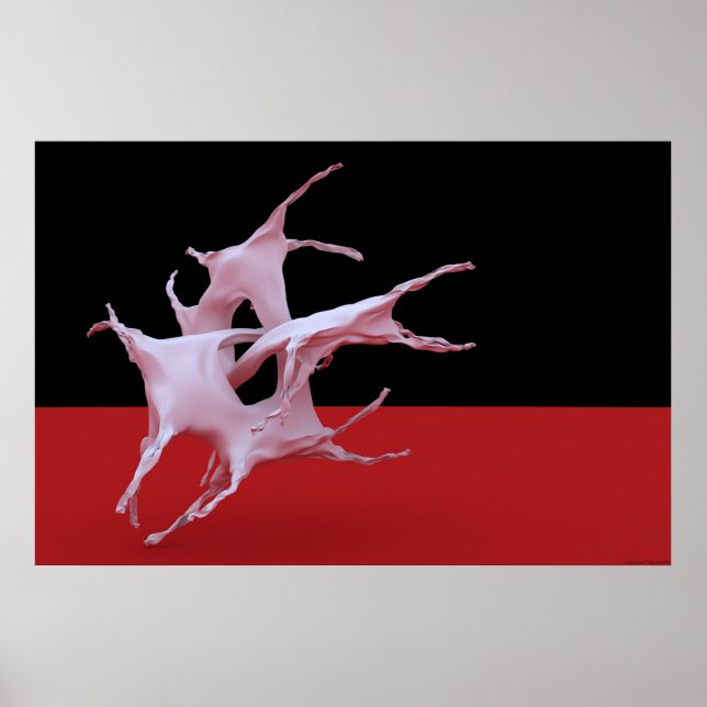 Affiches Quatre chevaux (Devant)