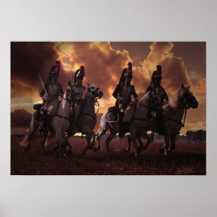 Affiches Quatre Curaissiers Français