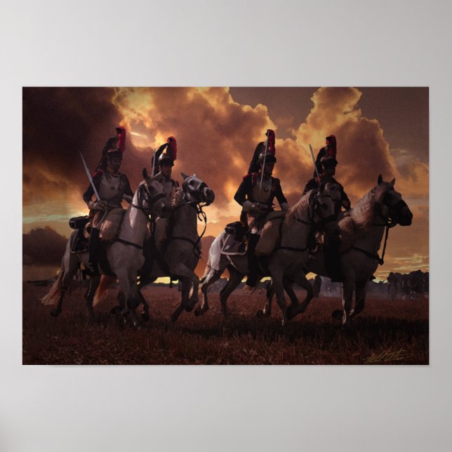 Affiches Quatre Curaissiers Français (Devant)