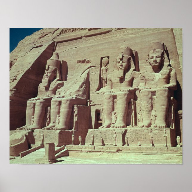 Affiches Quatre personnages colossaux du roi (Devant)