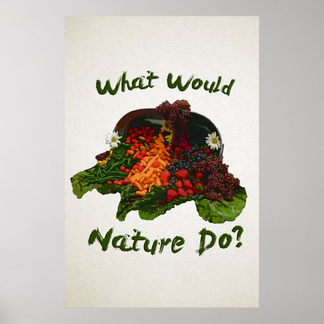Affiches Que ferait la nature (Devant)