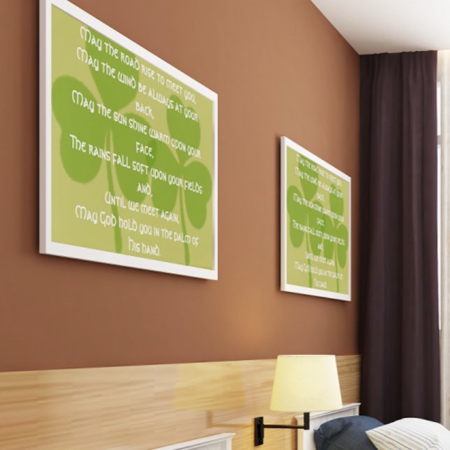Affiches Que le chemin se lève pour vous rencontrer (Créateur téléchargé)