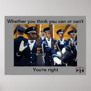 Affiches Que vous pensiez le pouvoir ou non