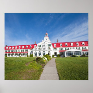 Affiches Québec, Canada. Hôtel historique Tadoussac,