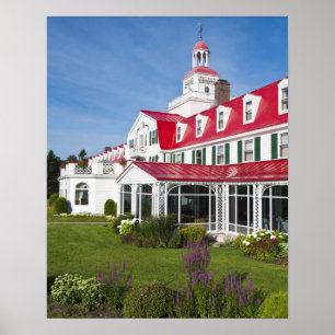 Affiches Québec, Canada. Hôtel historique Tadoussac, 2