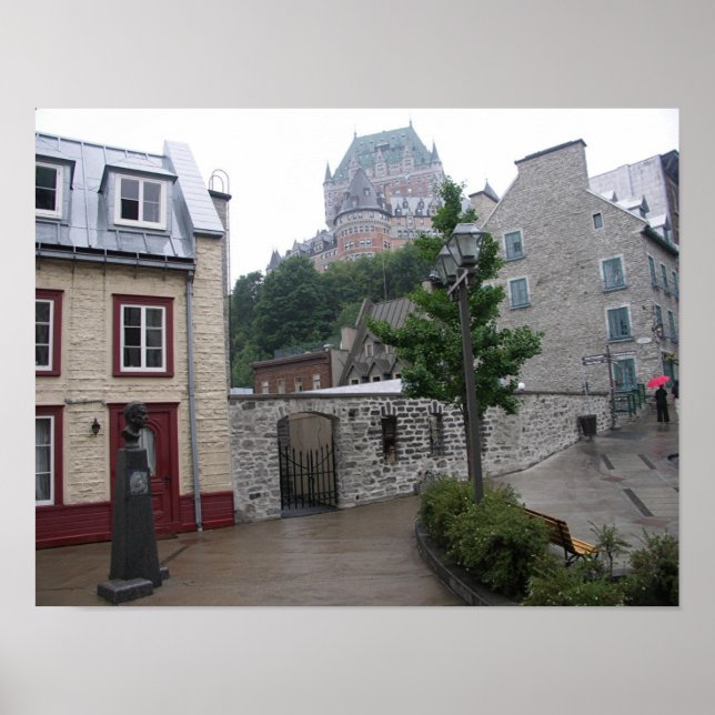Affiches Quebec City Street (Devant)