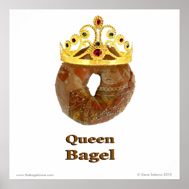 Affiches Queen Bagel (Devant)