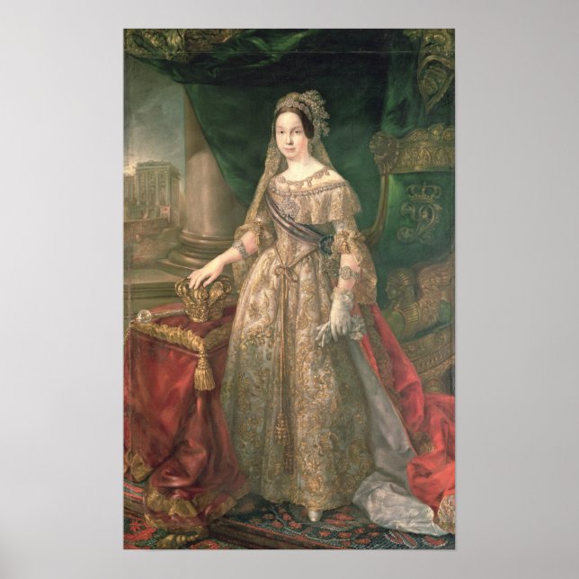 Affiches Queen Isabella II  1843 (Devant)