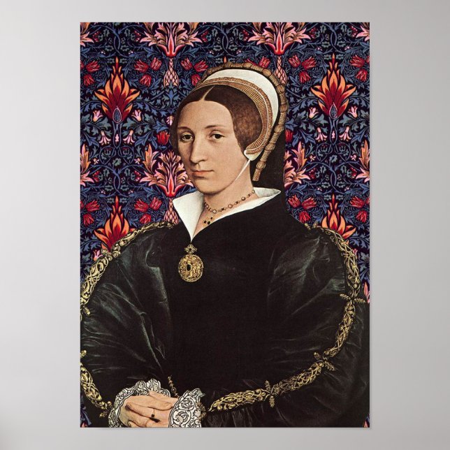 Affiches Queen Katherine Howard d'Angleterre Portrait (Devant)