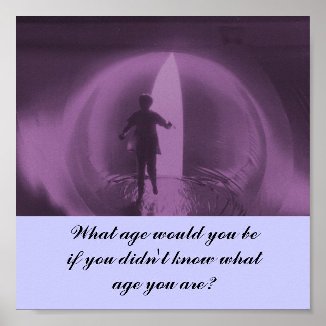 Affiches Quel âge auriez-vous ? -affiche (Devant)