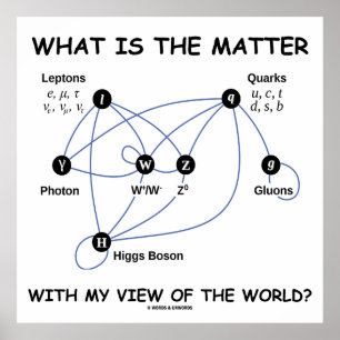 Affiches Quelle Est La Question Avec Ma Vision Du Monde ?