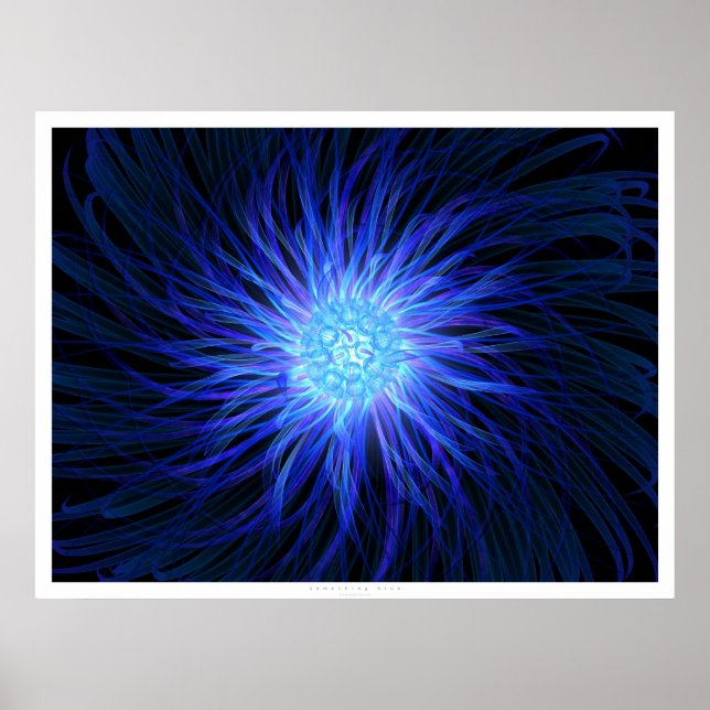 Affiches Quelque chose de bleu (Devant)