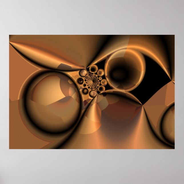 Affiches Quelque chose de cuivre (Devant)