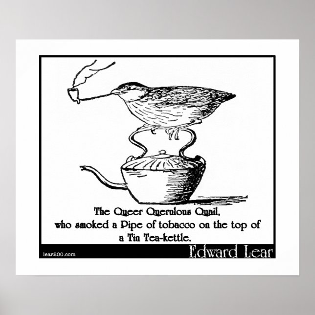 Affiches Querulous Querulous Quail (Devant)