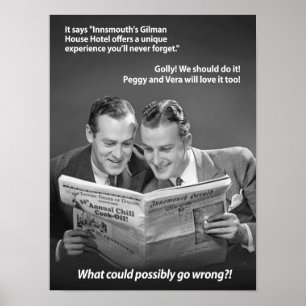 Affiches Qu'est-ce qui pourrait mal tourner dans Innsmouth 