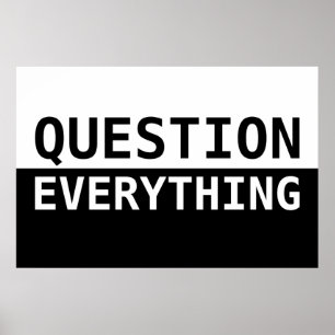 Affiches Question tout