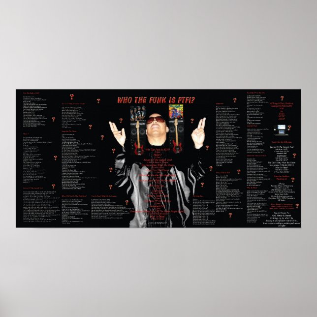 Affiches Qui Est Le Funk À L'Intérieur ? (Devant)