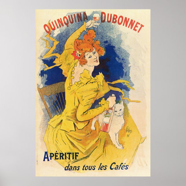 Affiches Quinquina Dubonnet, Jules Chéret (Devant)
