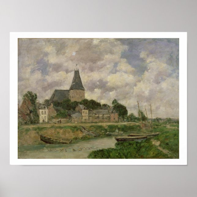 Affiches Quittebeuf, 1893 (huile sur toile) (Devant)