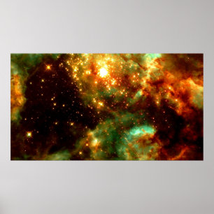 Affiches R136 - Un amas d'étoiles massives à Doradus Nebula