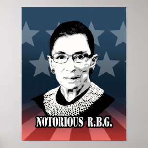 Affiches R.B.G. notoires - Ruth Bader Ginsburg