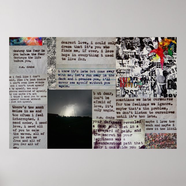 Affiches r.m. drake citations et illustrations sur une affi (Devant)